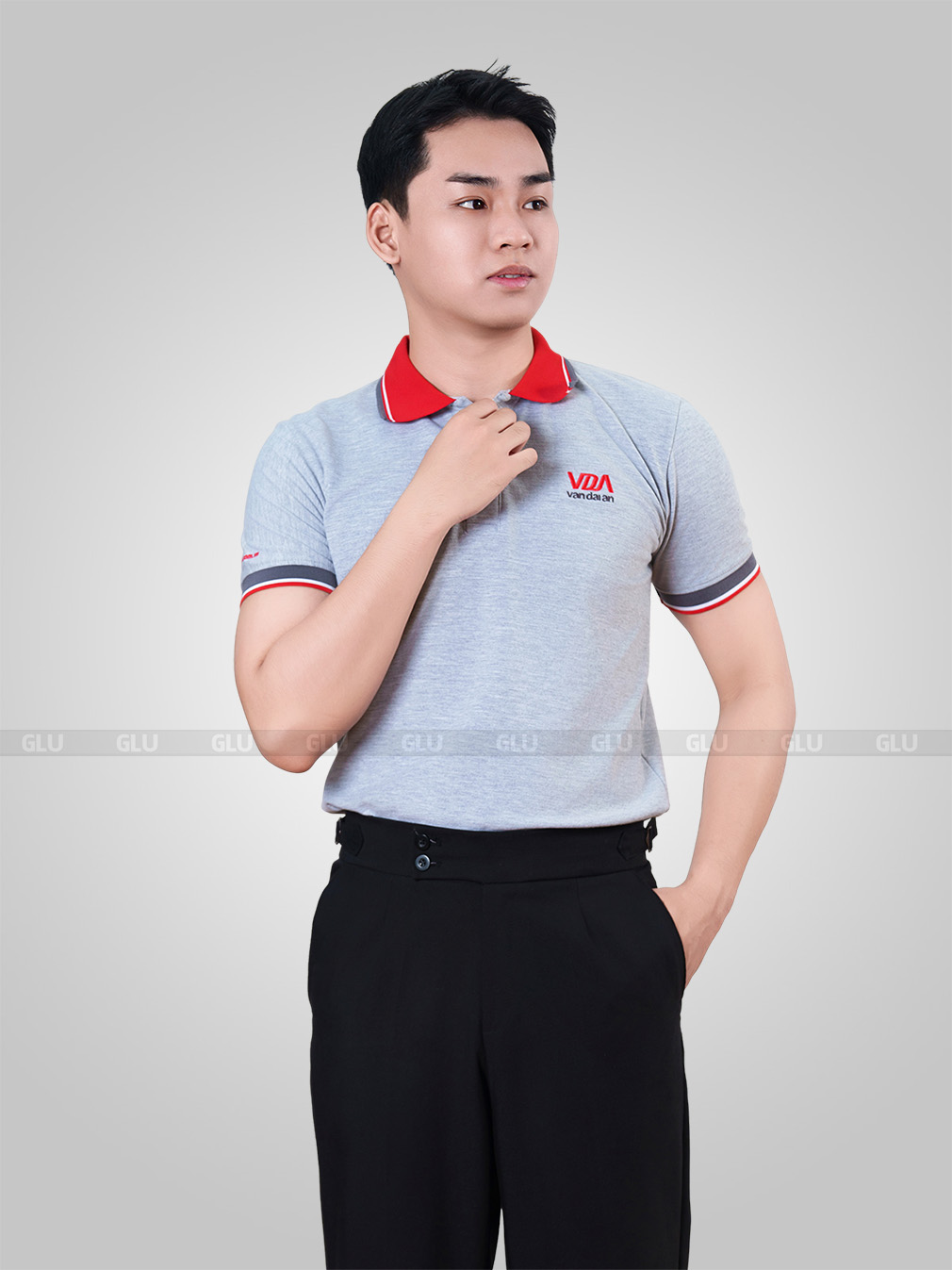 áo thun đồng phục công ty có cổ dla0007 (4)